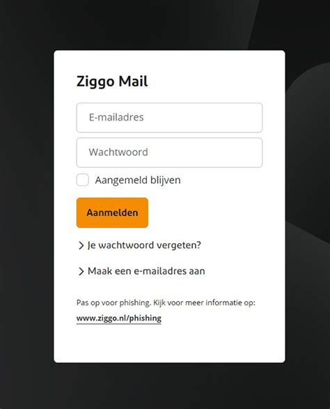 mijn ziggo inloggen email.